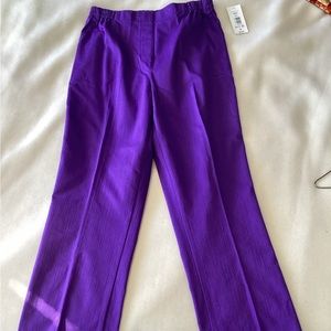 Purple pants